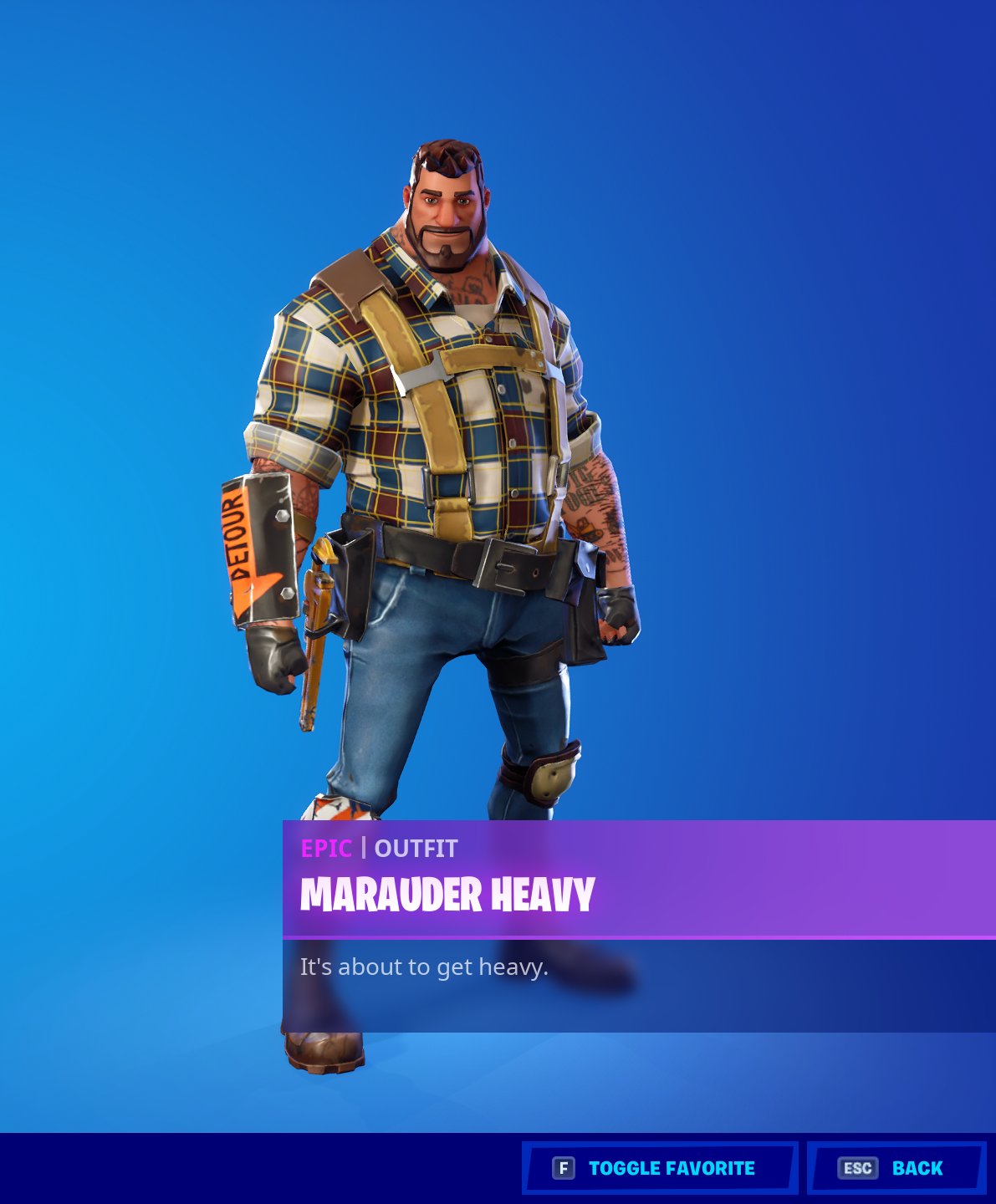 Marauder Heavy (outfit) - Fortnite Wiki