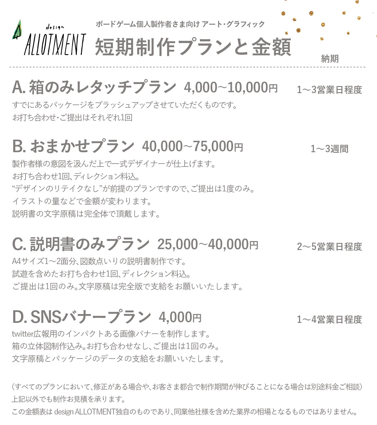 別府さい ボードゲームを個人で製作をされている方からのお問い合わせを多くいただくようになりましたので 制作金額と流れをまとめました