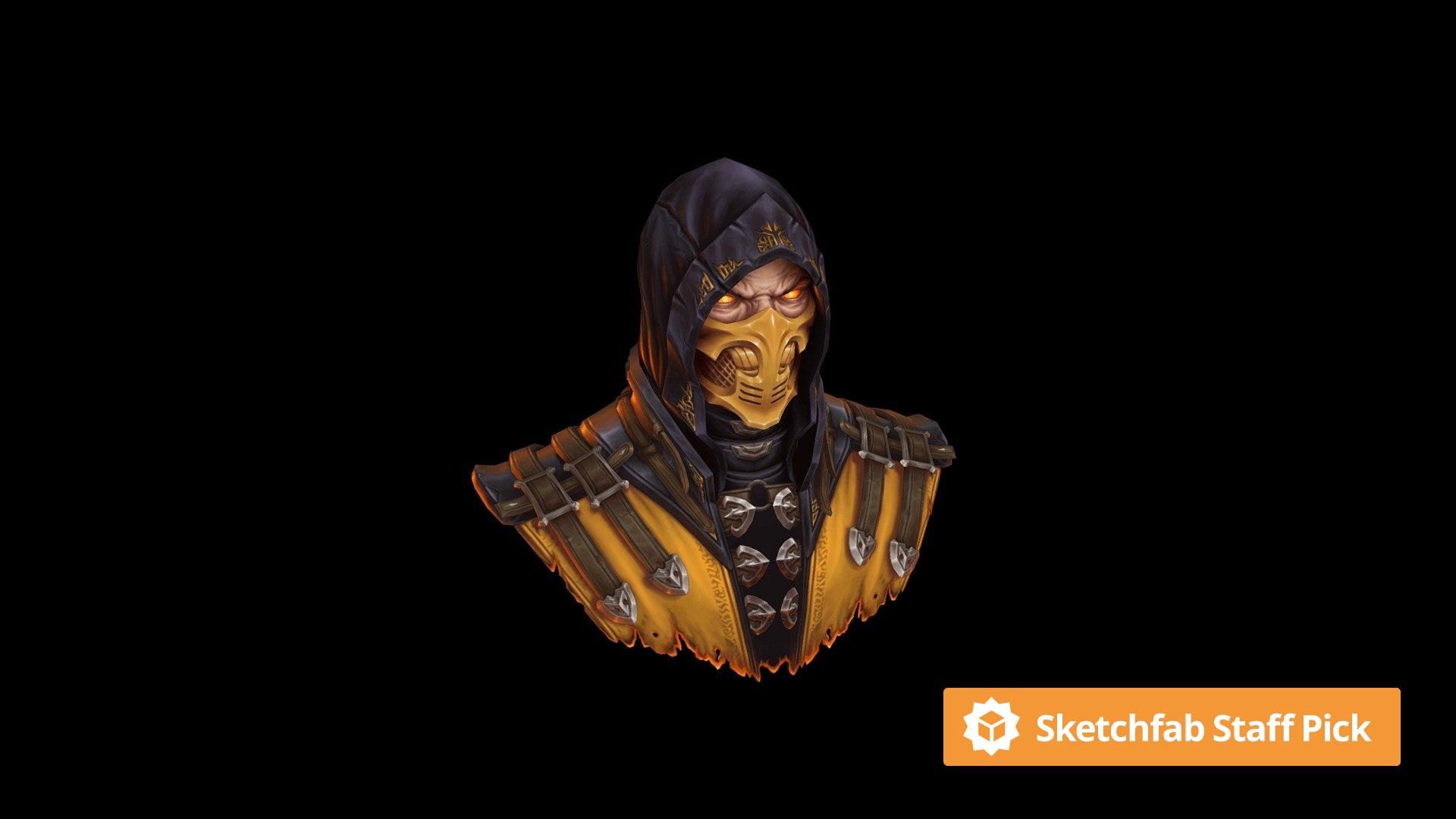 Sketchfab on Twitter "New staff pick Mortal Kombat Scorpion