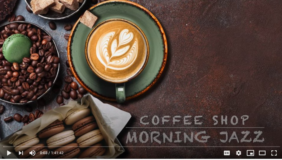 #jazz #morningjazz #positivemood #relaxingmusic #cafemusic #coffeeshop #music #studymusic #workmusic #chillmusic #chill #blues
Coffee Shop Morning Jazz | Good Time for Relax
Click on this link to watch the video:
https://t.co/Nvwjs5YF6A https://t.co/iBZurQw6g7 https://t.co/702ra2SAsY