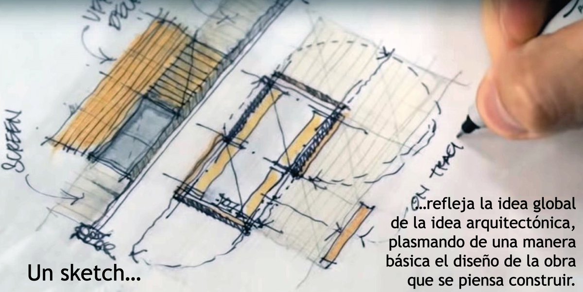 texturasarq's tweet photo. Un #sketch se trata de un boceto o dibujo sencillo de pocos elementos que refleja el concepto global de la idea arquitectónica, plasmando de una manera básica el diseño de la obra que se piensa construir.

#RepublicaDominicana #Arquitectura #Architecture #Interiorismo #Decor https://t.co/NLEj9jjxIz