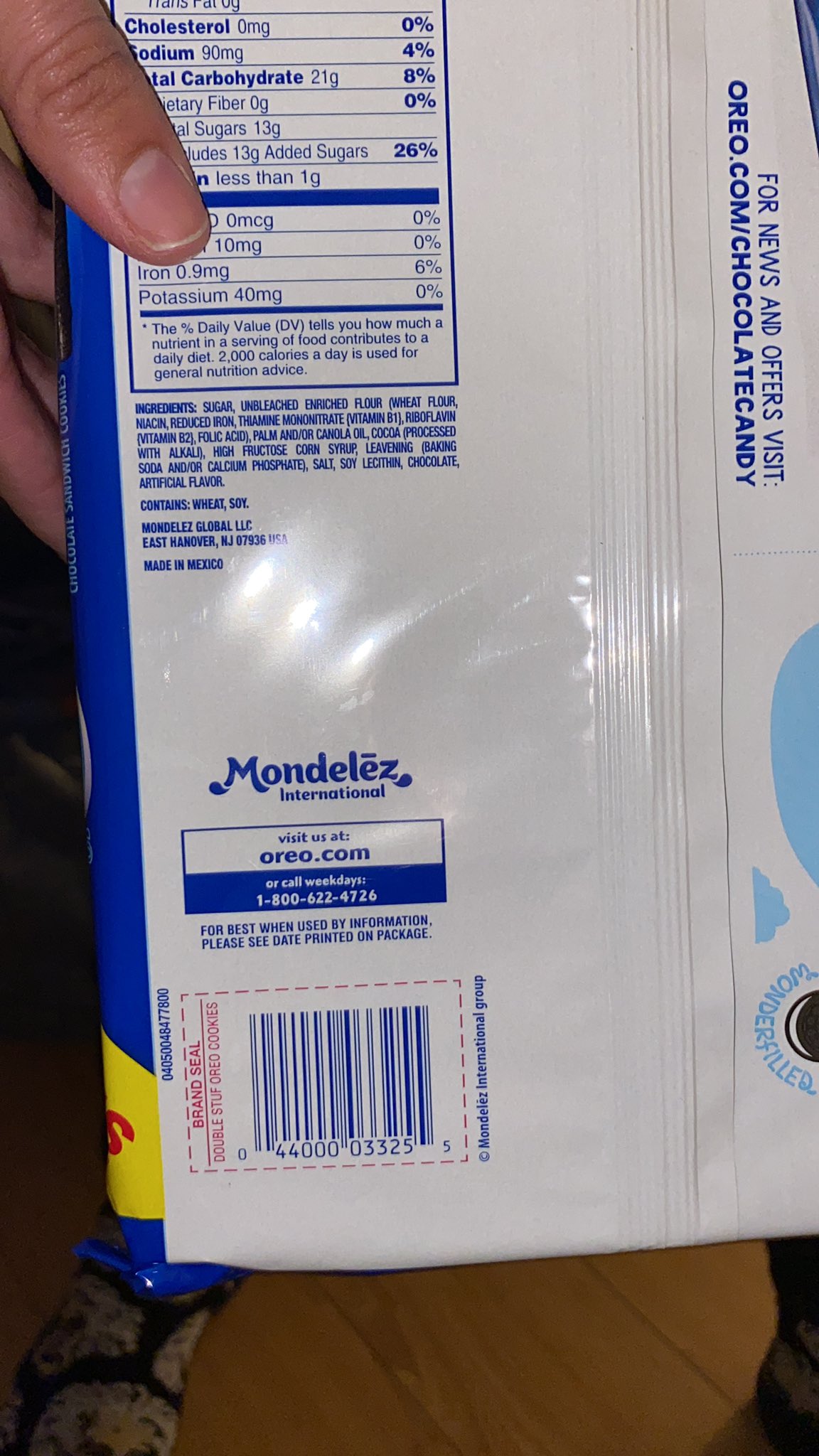 Oreo Cookie Vonbailey Missing Cookie Alert Packages Are Sold Be Weight Not Number Of Cookie But We Re Going To Look Into This Right Away Can You Dm Us The Package S