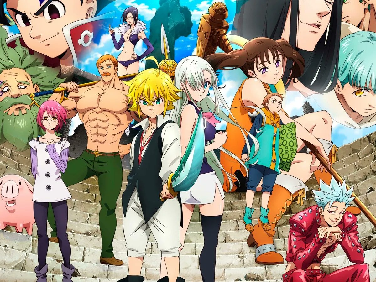 Аниме seven deadly sins. Seven deadly sins дата выхода. Семь смертных грехов аниме 2014. Seven deadly sins дата выхода. Семь смертных грехов фильм 2014.