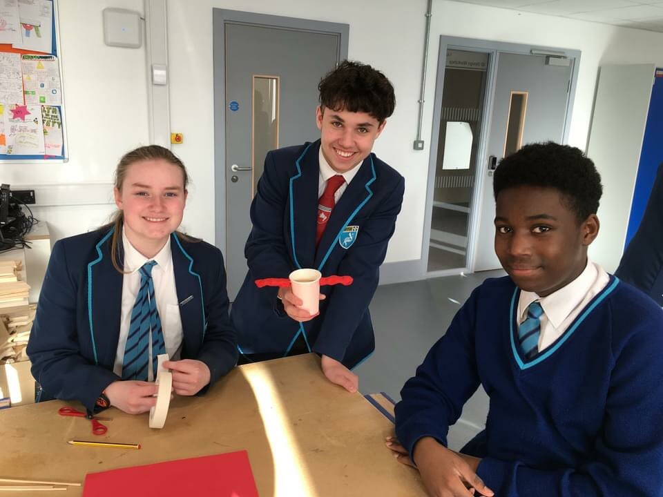 HarrisSutton1's tweet image. Some photos from the 3D Design GCSE taster sessions during Year 9's IID Day. Students learnt about Inclusive Design and were tasked with redesigning a cup for someone with limited dexterity due to their disability. #Fixperts