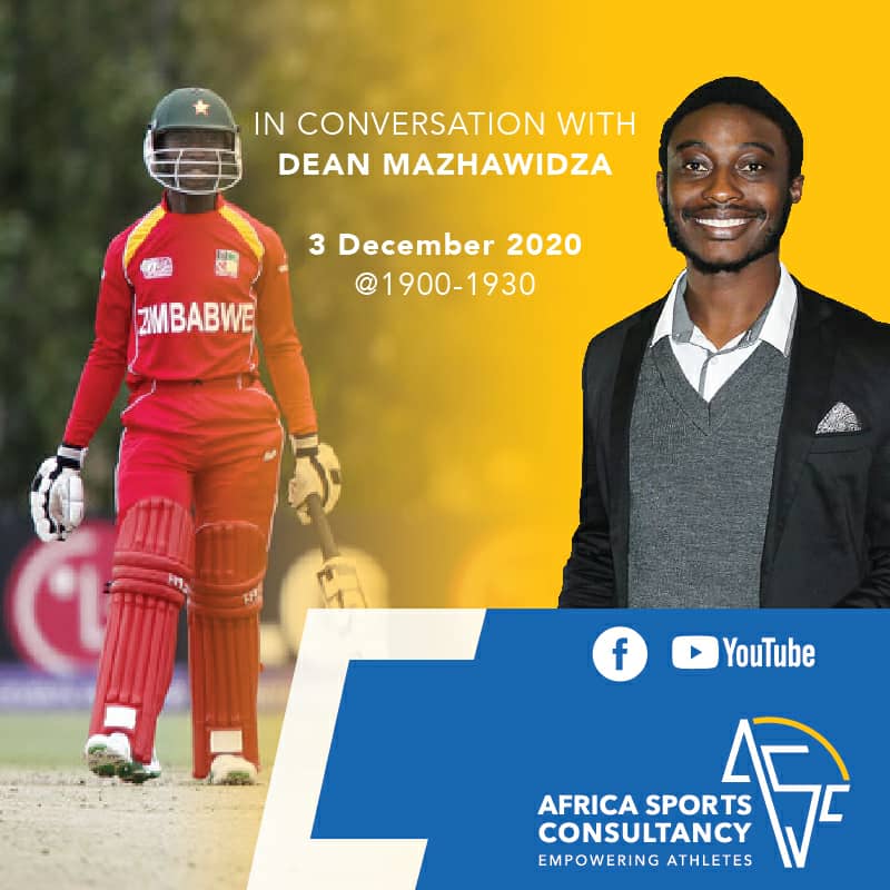 Africasportsco1's tweet photo. This week we have ex Zim U/19 cricketer @tendinhoo. Lost to the game he pursued his studies, landed his masters degree and recently opened an Educational Consultancy. Dont miss it! https://t.co/M1jLzzVbiF