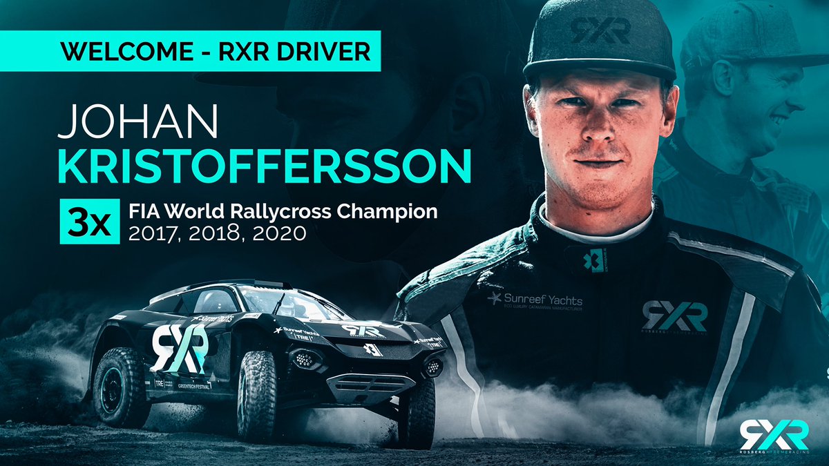Welcome to @rosbergxracing, Johan! 🙌
#RXR #DrivenByPurpose @JohanKMS88