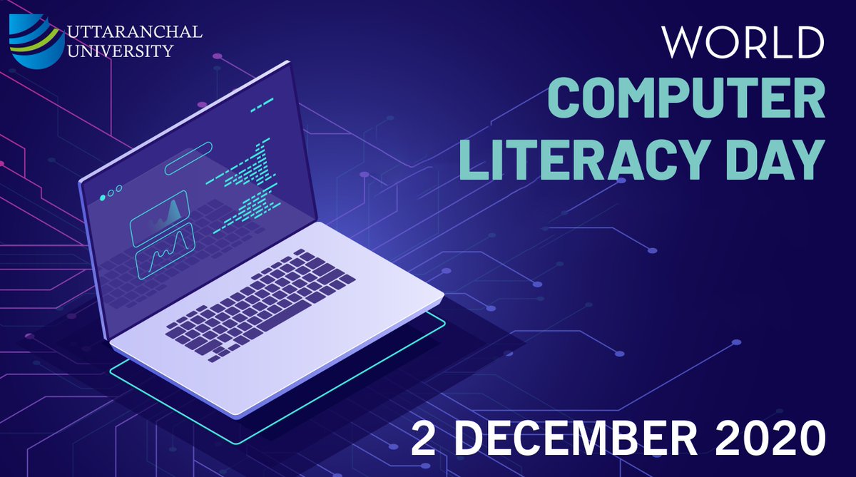 UUDehradun's tweet image. #WorldComputerLiteracyDay 
#ComputerDay
#UttaranchalUniversity