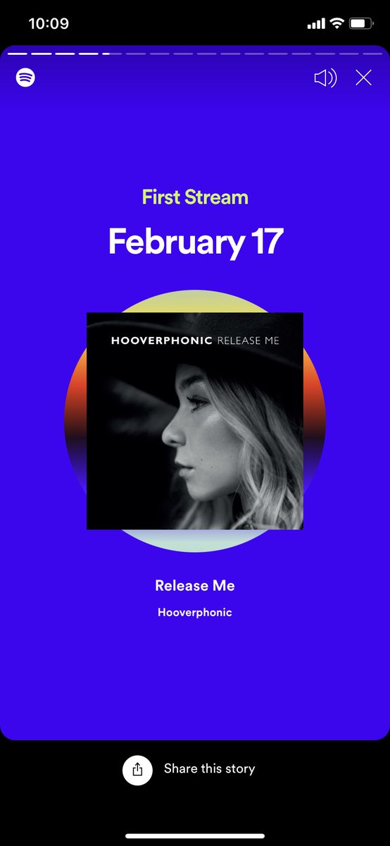 100 stream in 12 days 👂🏼 Release Me is the best #Eurovision 2020 song. @HooverphonicOff https://t.co/zaPmn5bTzK
