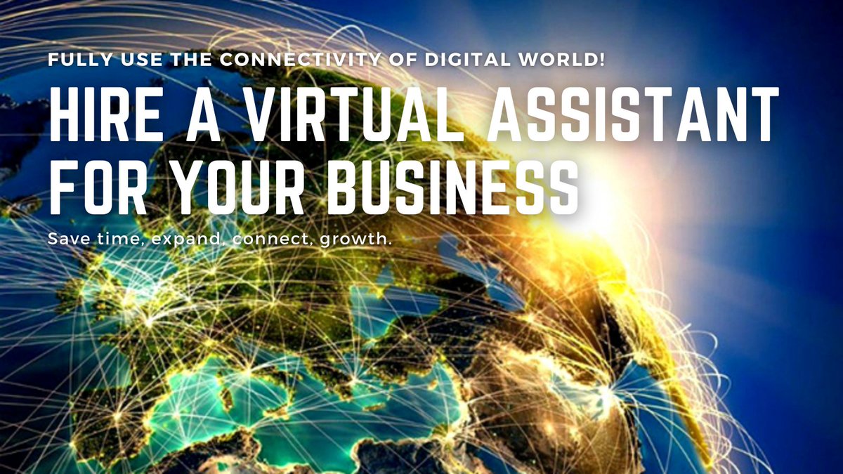 JasonableP's tweet photo. The Digital World is the trend! Make the full use of it. Let's start by hiring a virtual assistant. Contact me now! #DigitalJobs #VirtualAssistant #Freelancing #VAQualities #FilipinosVA https://t.co/M93QN1pauW
