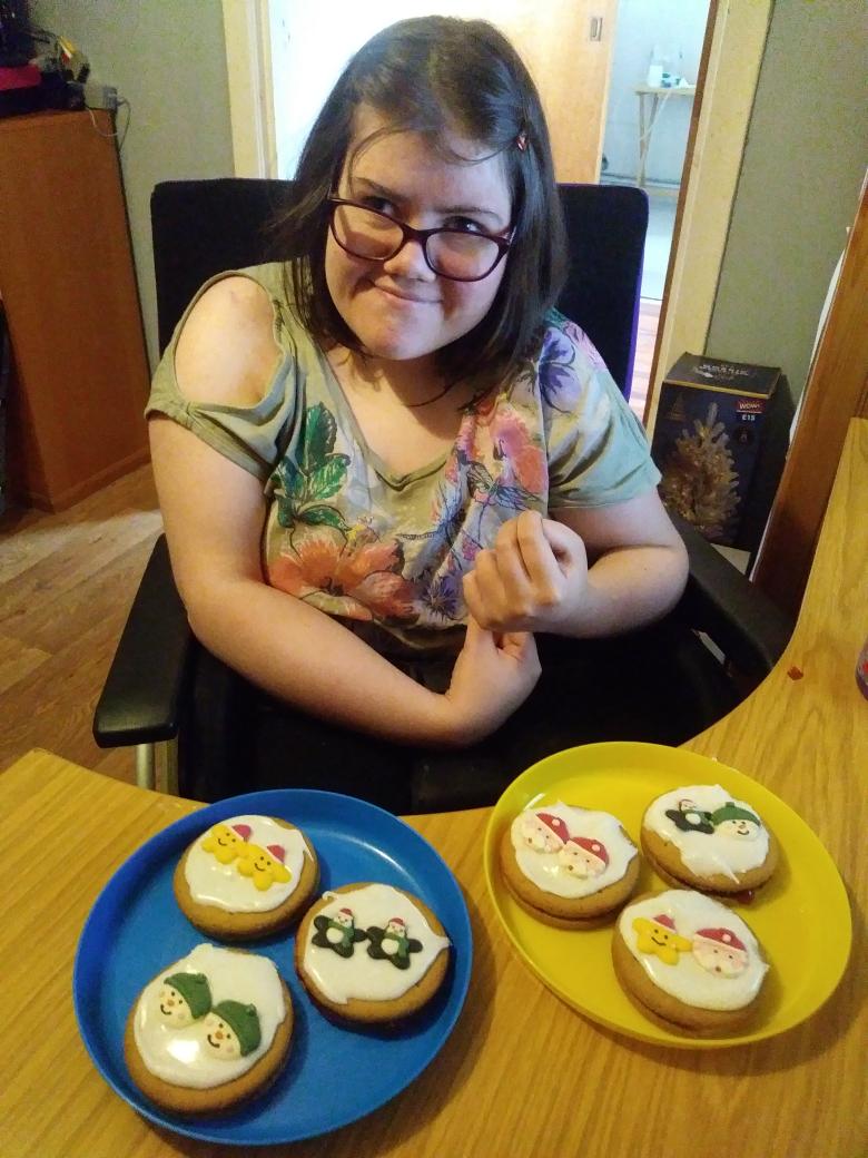 K enjoying the run up to Christmas #familytreats #notlongnow #excited 🎅