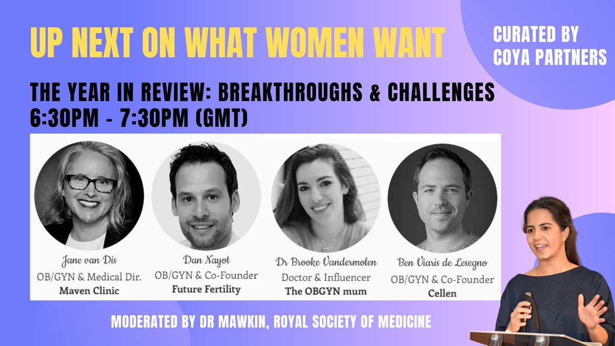 COYA x WHAT WOMEN WANT tweet media
