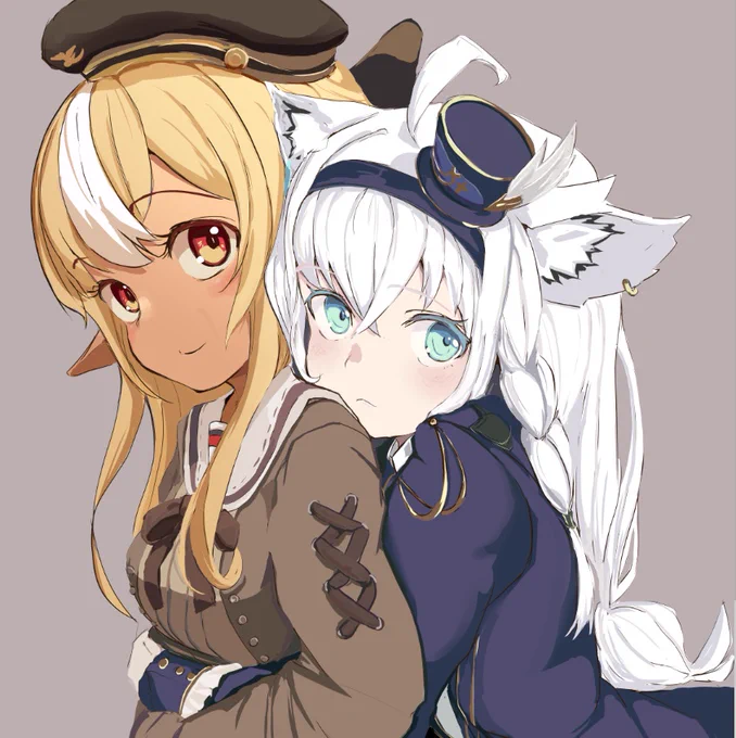 #線画と塗った後を見せてください 
正直線画ってガイドラインで・・
適当に上塗りしてるので線画…意味がない気もします 