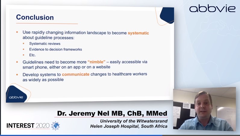 INTERESTconf's tweet photo. In today's first symposium of #virtualINTEREST, Dr. Jeremy Nel and Dr. Albert Mwango will speak about the evolving #HIV #clinical #pathway. Don't miss out on today's exciting program focusing on #HIV #treatment. https://t.co/O0w3bwYPTM https://t.co/ovu32XZgXg