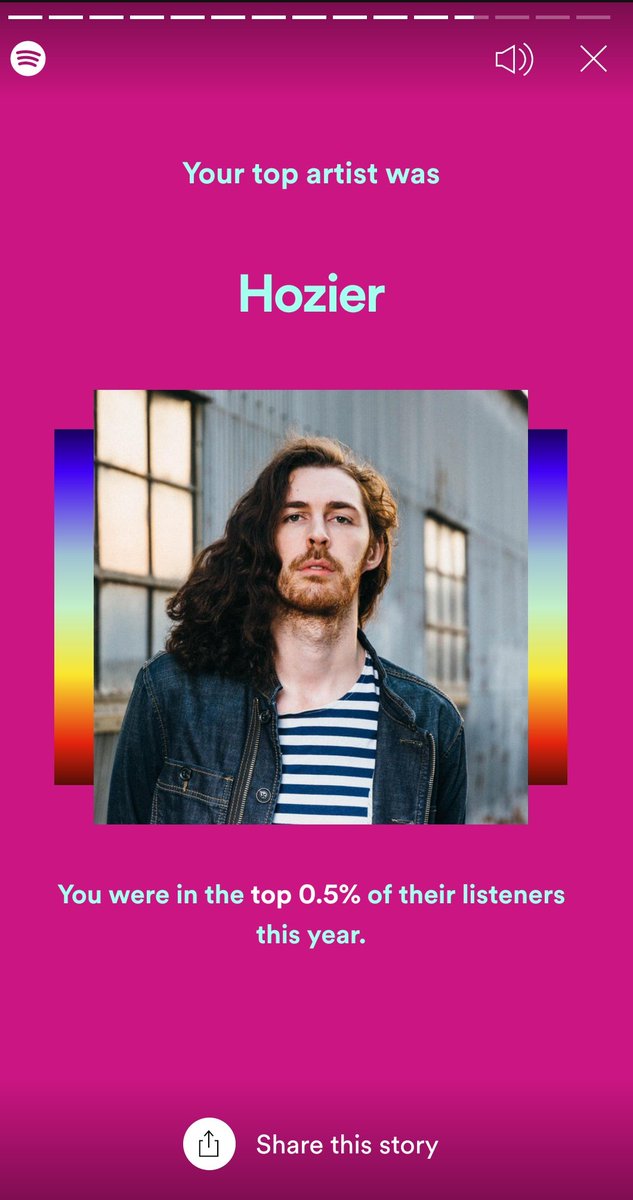 Capwei's tweet photo. As it should be, as it has been every year 🎶 @Hozier https://t.co/7CvJKBENpW