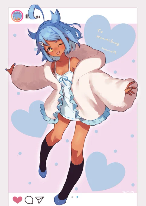 skebありがとうございました!
muniさんのお子さん?(@munibug) 