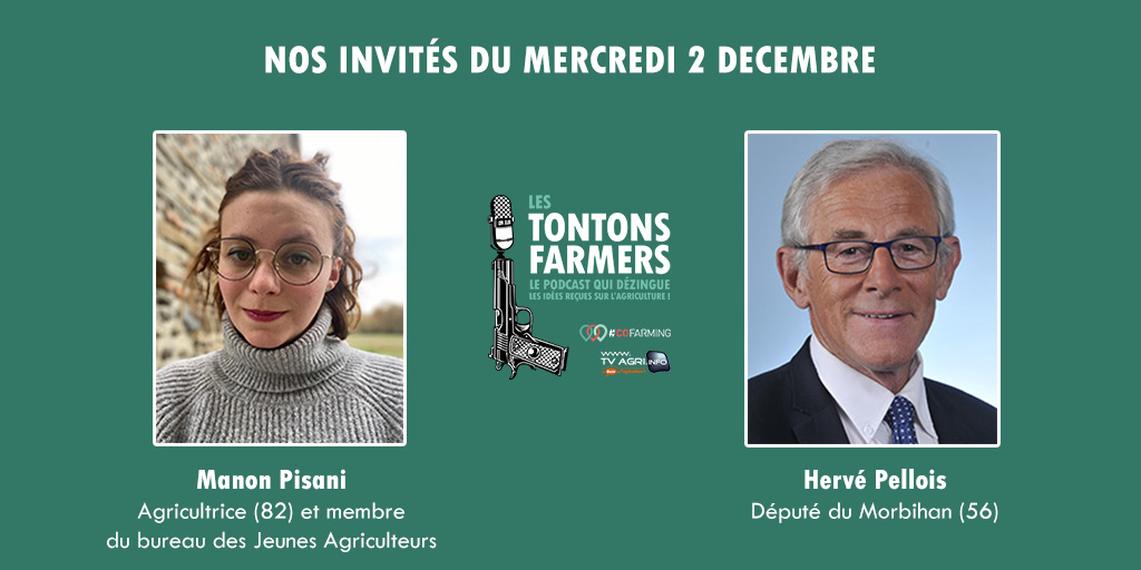 📣  Nos invités du soir sont <a href="/pisani_manon/">PISANI Manon</a> et <a href="/HervePellois/">Hervé Pellois</a>
🕖 Nous les accueillons à 19h00 pour débattre autour du sujet suivant : «Ont-ils mérité d'être agriculteurs ? » 🤔

Viens réagir et poser tes questions en direct sur Powerboost 👉 buff.ly/315HQnK