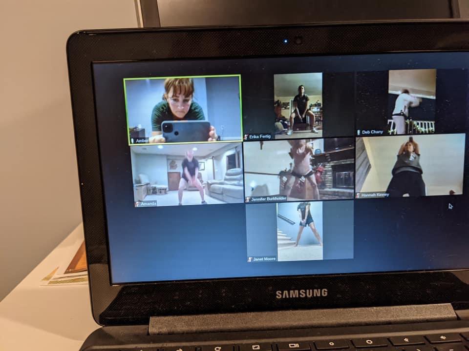 6 women joined Cork for an early morning workout #fiatoledo #fianation