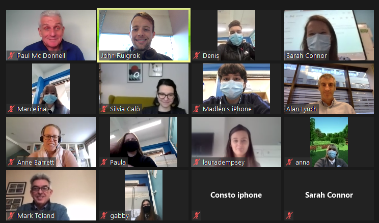 NEICWEP's tweet photo. A lovely first Flash Mentoring session for Transition Year students in @MarinoCollege! A huge thank you to our mentors from @centralbank_ie, @DeptEnterprise, @GSINSP, Mater Hospital & @learnsignal
Looking forward to our second session next week.
#NEIC #FlashMentoring https://t.co/THUPUKjUC4