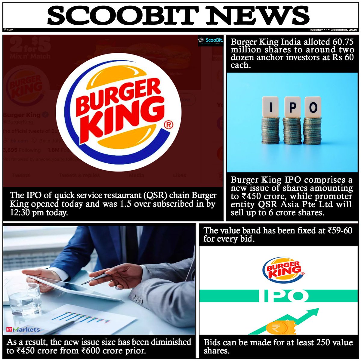 scoobit__'s tweet photo. #burgerkingipo #BurgerKing #StockMarket #finance #business https://t.co/rrnHQXwGLh