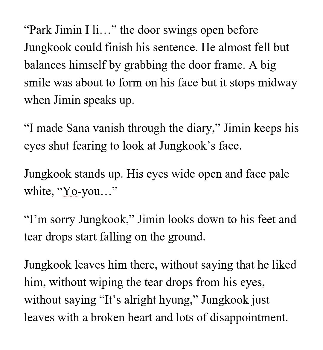 33. Nothing ever goes according to plan Ss count: 63 #jikookau  #kookmin