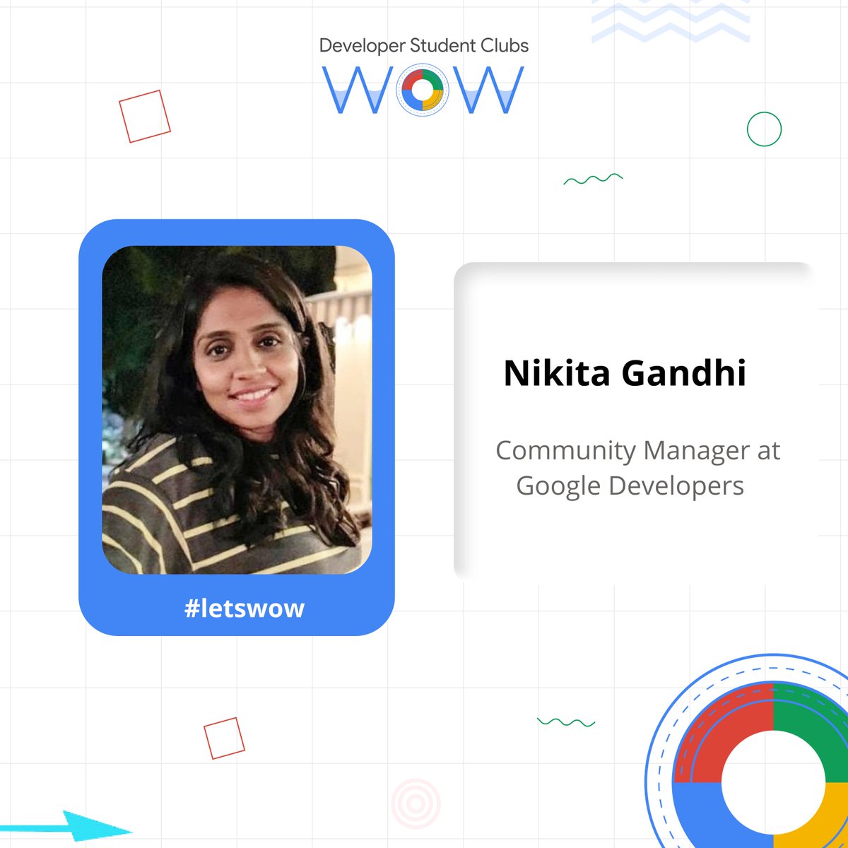 We are excited to have <a href="/sidagarwal04/">Siddhant Agarwal</a> and <a href="/Nikkitagandhi/">Nikita Gandhi</a> as speakers for our final panel discussion 😍😍

They are both behind some of the most amazing programs pan India 🔥 

Excited to see their amazing ideas and views 💯💯

#letswow #developerstudentclubs #dsc #googledevelopers