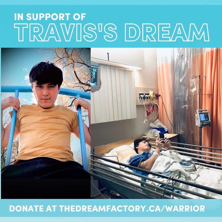 sarahjbrooker's tweet image. Travis LOVES Hot Chocolate and he has his very own! 
The WARRIOR Hot Chocolate is now available at the Parkline Cafe, $2 from each drink is being donated to Travis’ dream with @DreamFactoryMB 
We would love to feel your support while Travis still fights his medical battle.
