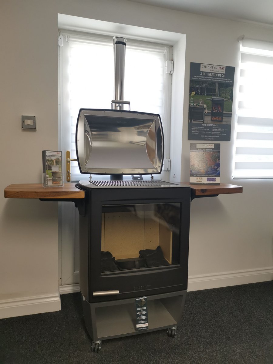 FireplacesView's tweet image. Chesneys Garden Gourmet 2 - in - 1 Heater BBQ, only £1500 🔥

Sleek in design, highly durable and powerful in heat, the Garden Gourmet offers luxurious outdoor cooking on a bigger scale, for those natural born entertainers.

Email castleviewfireplaces@gmail.com for more details