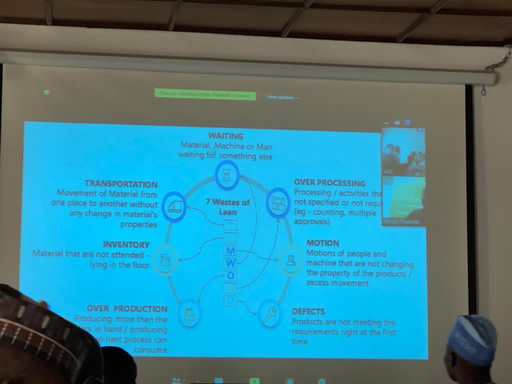 The 7 wastes of lean;
- Transportation 
- Inventory
- Over Production
- Over Processing
- Motion
- Defects
- Waiting
*@ascm_org CPIM training*
<a href="/zukynokeke/">Azuka Okeke</a> <a href="/ARC_Nigeria/">Atomic Resource Concepts</a>