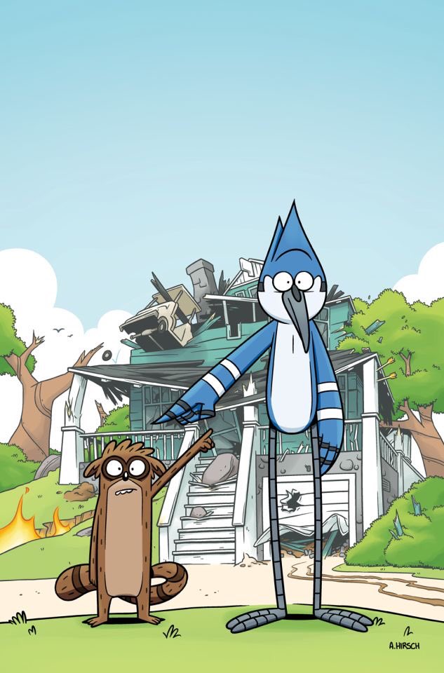 Adventure time of The regular show