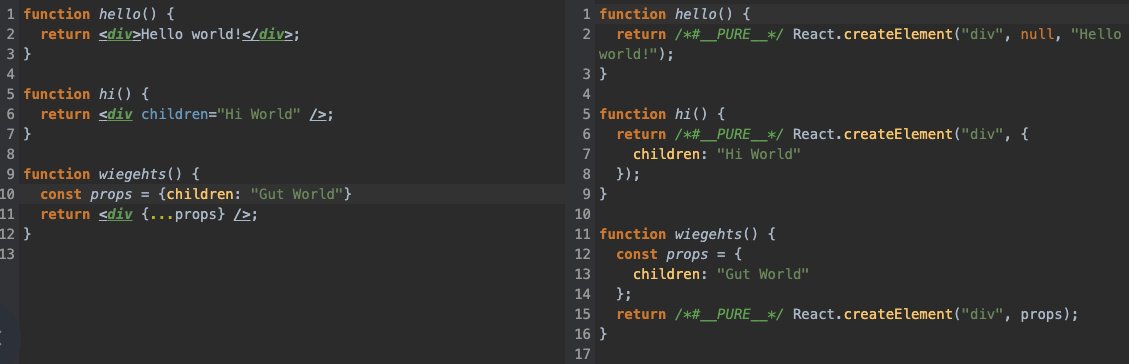 nswebstudio's tweet image. JSX is the syntactic sugar on React.createElement function. Different ways of passing properties aka props in JSX #learningByDoing #ReactLearning #React