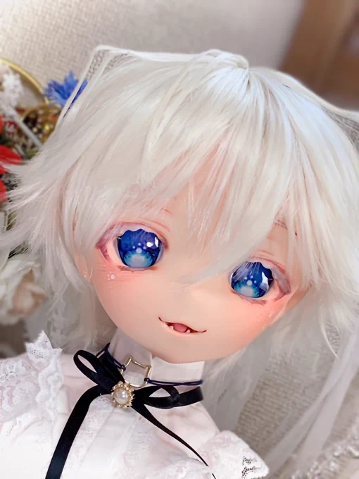 撮影中明日より出品予定の乙姫くん 