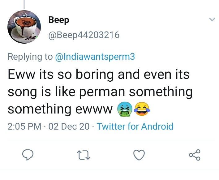 Indiawantsperm3's tweet photo. Guys found a hater https://t.co/HTcZdiBogX