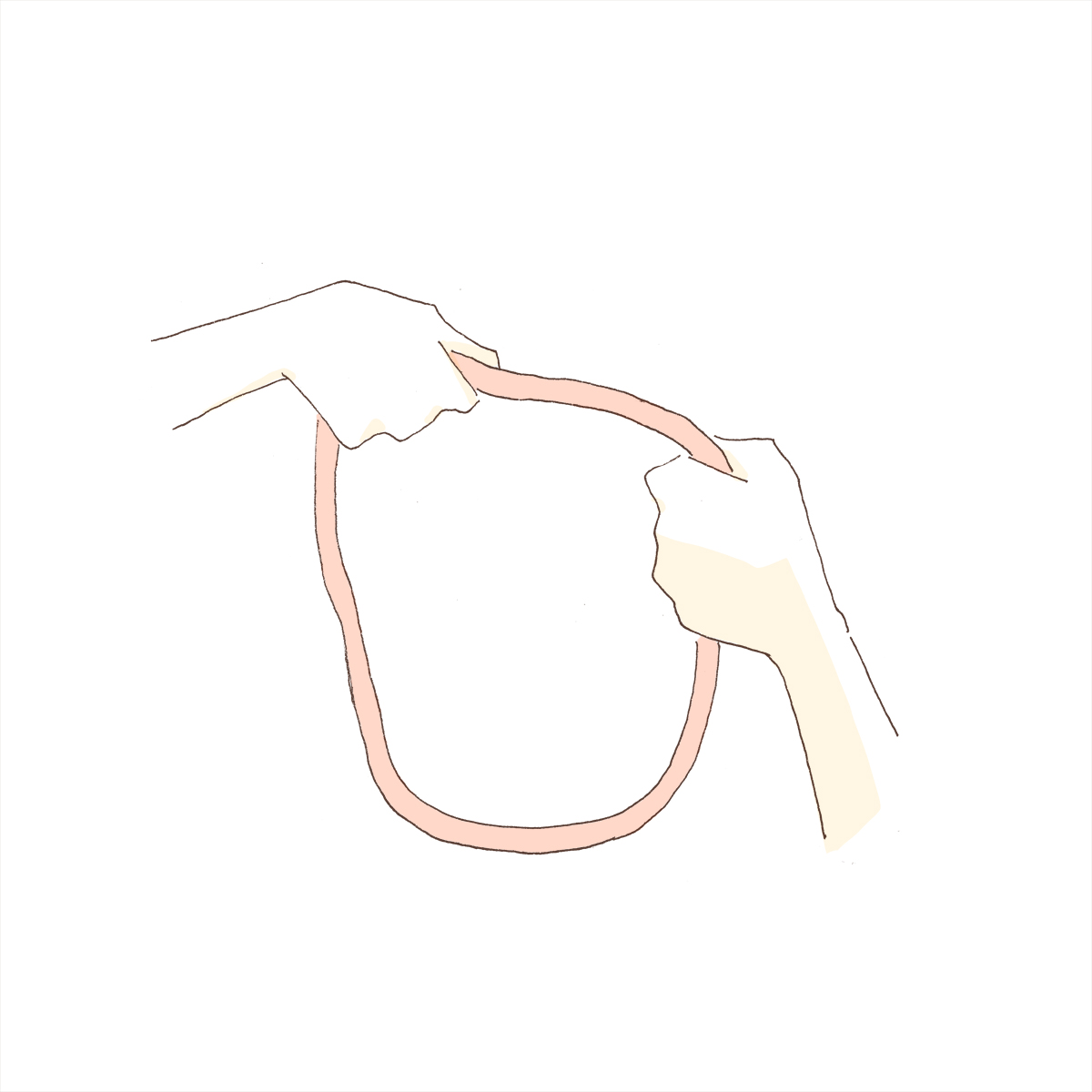 「『手の倫理』よかった 」|カシワイのイラスト