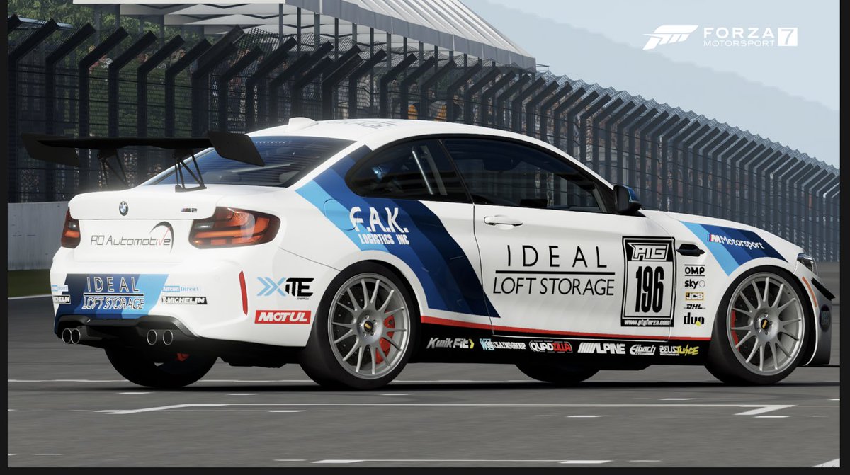 chubbyjoeforza's tweet photo. Here’s the weapon I’ll be using in the @PTGforza #m2cup #eSports #VirtualPhotography #BMW #bmwm2 #bmwM2cs #forza7 #forza7 #forzashare #xite #lockdownmotorsport #raceathome #rdautomotive #michelin #motul https://t.co/llqiQ7xDmT