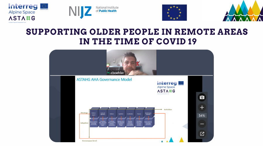 astahg's tweet photo. Christian E.H. Boehler (@EuroCentre_SWPR) and Annemarie Müllauer (@EthicsPoverty @PLUS_RESEARCH) present the different deliverables produced during the @astahg project to inform #ActiveAgeing policies through research. https://t.co/4peZQjwJzo