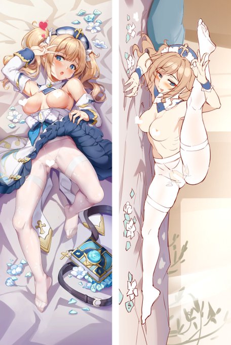 新作の抱き枕カバーはバーバラちゃんとなります。🥰
#原神  
#GenshinImpact 