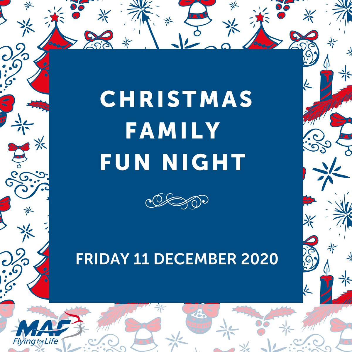 The Christmas countdown is well underway 🎄 AND our Christmas Family Fun night is just around the corner, almost ONE week to go,  it's one not to be missed! 

You've still got time to book your place(s) at: maf-uk.org/event/maf-scot…