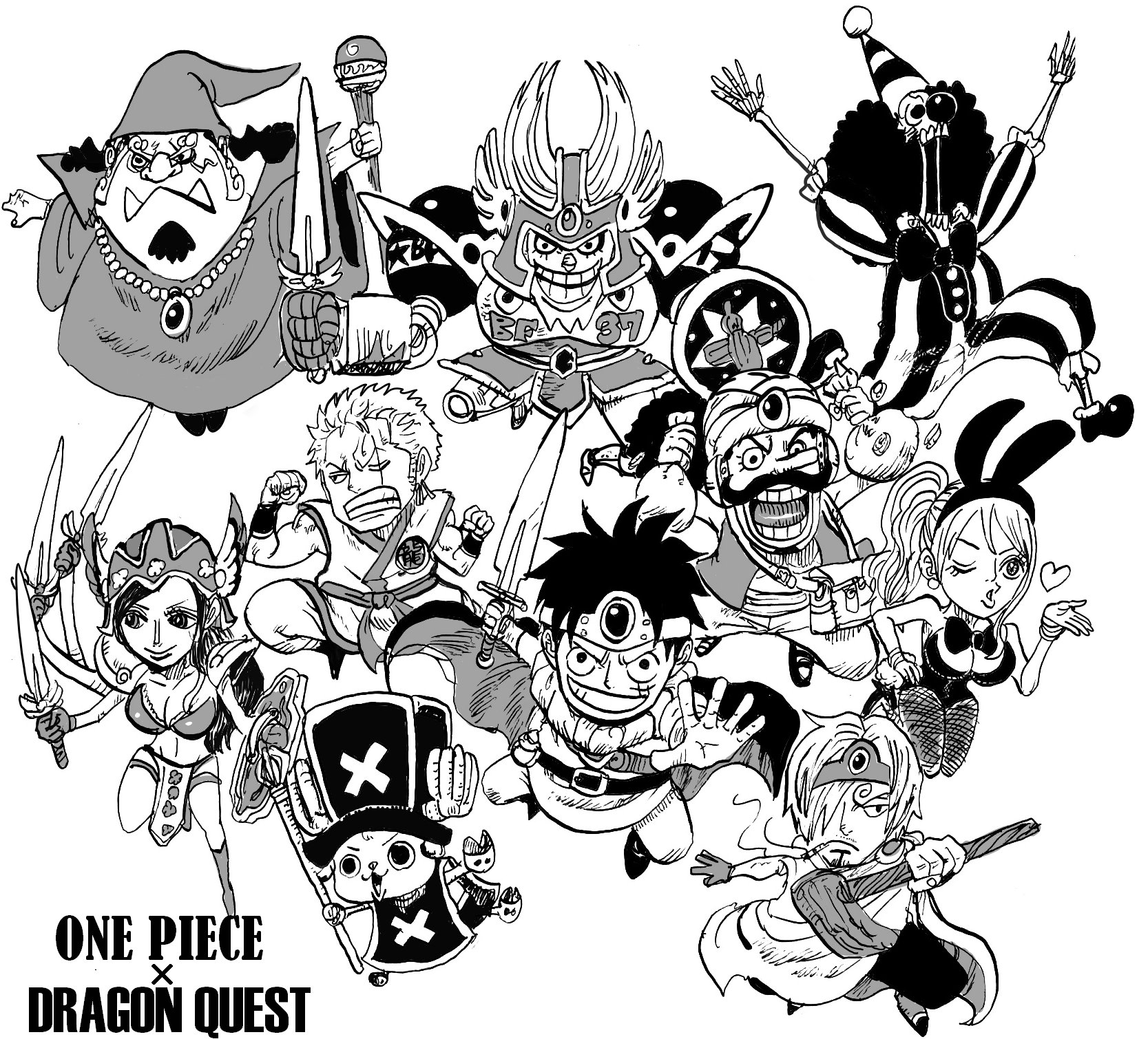 Twitter 上的 ぽにお Ponio One Piece Dragon Quest T Co 0pc8cxtakj Twitter
