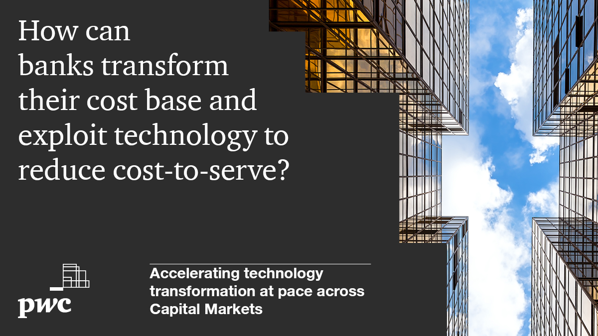 symondawson's tweet photo. Increased #CostPressure, ongoing #Regulatory burdens, new demands like #ESG - #InvestmentBanks need to make some tough decisions and leadership are being tested like never before. See the latest @PwC_UK insight and framework for #Tech #Transformation here: https://t.co/jiH8pPMD0Z https://t.co/AD7XH2ApPT