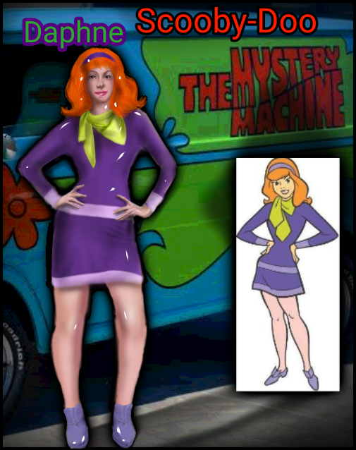 LulusSakura's tweet photo. Desenho da Daphne do Scooby-Doo hehe :v se quiser ver como foi feito, está lá no meu Facebook assim como os outros que eu e minha irmã fizemos num desafio entre a gente XD https://t.co/rRTkDlWgBx