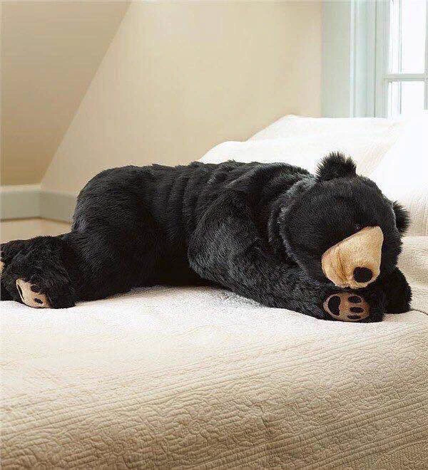 ドッキリにも使えそう？暖かそうなクマの寝巻が欲しい！