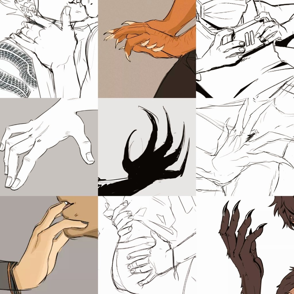 Saw this meme going around a while back asfdgfhhf here's a few hands... 
