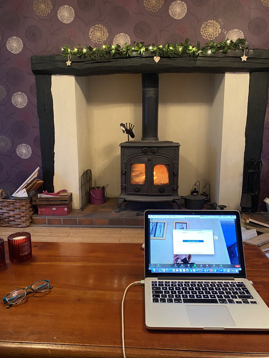 Delivering training from home has its perks 😊 #elior