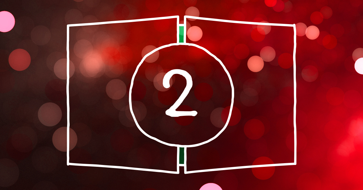 Day 2 of the #DigitalAdventCalendar is upon us. What's behind today's door? Find out at 12:30. And make sure the kids are watching #HaveISaidTooMuch #OrJustEnough