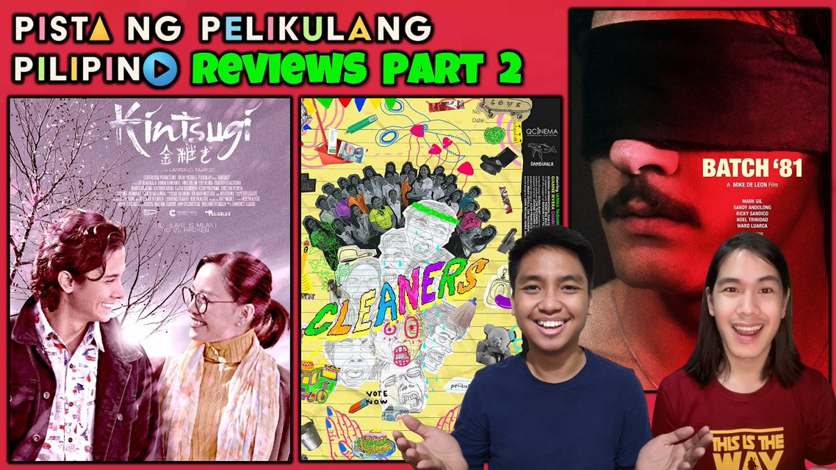 screenkingsPH's tweet photo. Check out our Pt. 2 reviews of #PistaNgPelikulangPilipino2020
#Kintsugi by Lawrence Fajardo starring JC Santos & Hiromi Nishiuchi
#Cleaners by Glenn Barit
#Batch81 by Mike De Leon starring Mark Gil
👇👇👇
https://t.co/265Q2UxIE1
https://t.co/265Q2UxIE1
#PPP #PPP4SamaAll #PPP2020 https://t.co/FzPuF6SYVF
