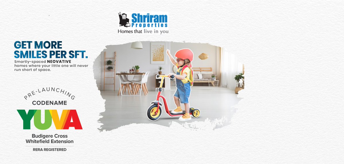 CodenameYuva's tweet photo. Shriram Codename Yuva Gallery, location overview complete walkthrough of the project. Project Photos, Model Flat Photo
https://t.co/LWMh47cB9h
#ShriramCodenameYuvaGallery Images photos pictures walkthrough https://t.co/20kaCYpOqL