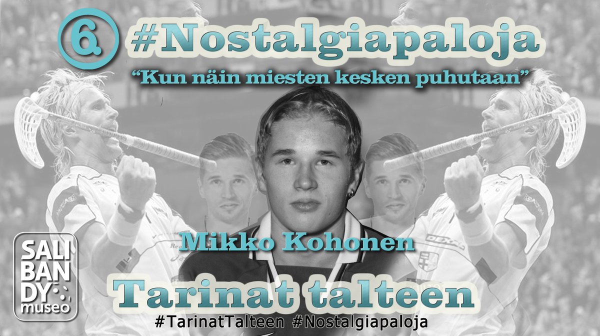 Salibandyfi's tweet photo. Salibandymuseon Nostalgiapaloja-podcastin jaksossa 6: "Kun näin miesten kesken puhutaan" - Mikko Kohonen! https://t.co/LSceSElMlg
#salibandy #historia #podcast #persoonat https://t.co/lPnKG4hyy4