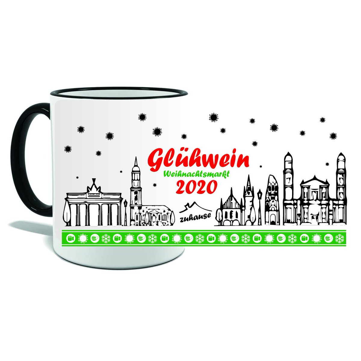 JOllify Tasse Weihnachtsmarkt 2020 Weihnachten Glühwein Tasse NEU im Shop für nur €11.90. Klick hier  team-jollify.de/products/jolli…