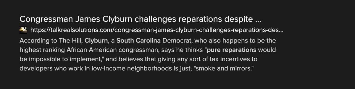  #GotTIME  #BetterRecognize  #purereparations  https://talkrealsolutions.com/congressman-james-clyburn-challenges-reparations-despite-2020-presidential-candidates-being-open-to-idea/