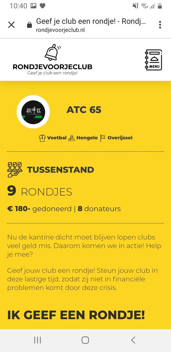 HaraldKreijns's tweet photo. @ATC65 de dames hebben de afgelopen maanden in Covid-19 tijd telkens een kan koffie verzorgd, nu is er een nieuw koffieapparaat nodig. Doe er een rondje in en we maken het gezamenlijk mogelijk.
#Hetbeginiser https://t.co/rXt21vE0BS